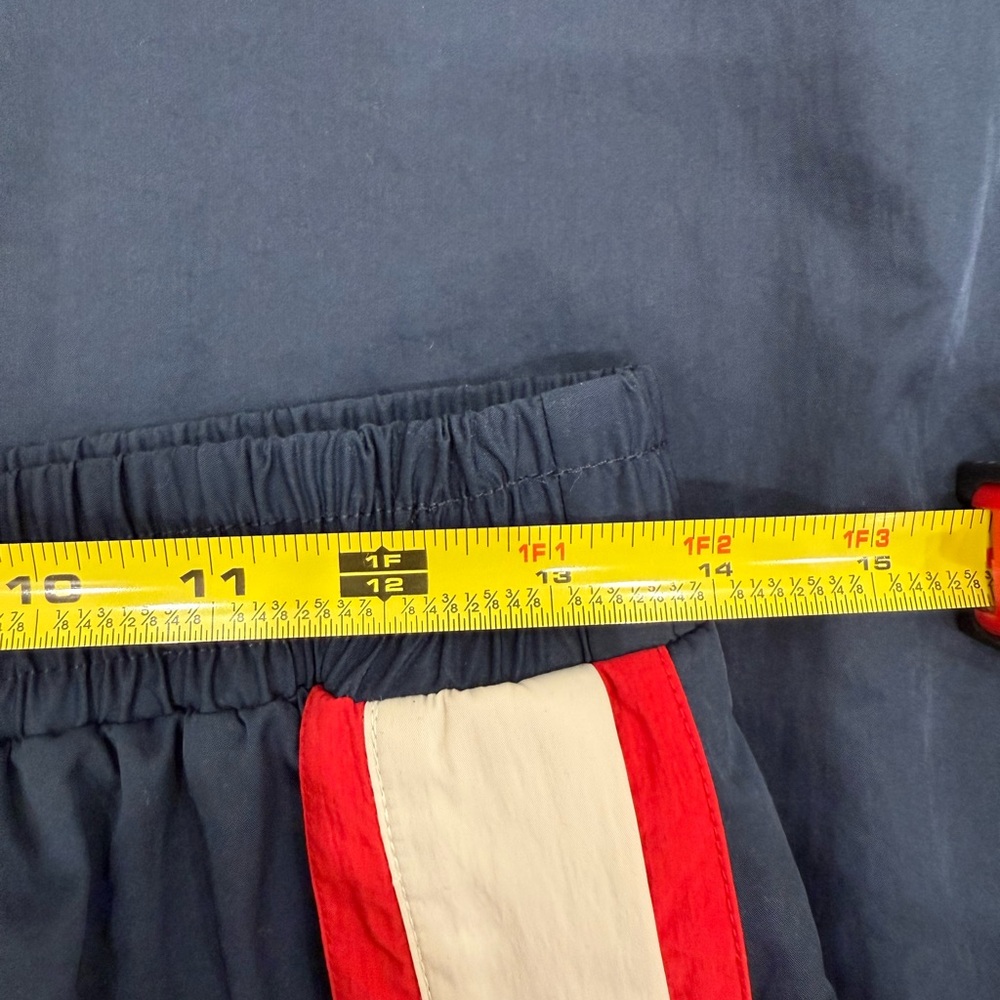 🇺🇸NWT🇺🇸Maeve Navy Blue Maxi Skirt with Red and White Accents - Picture 8 of 9